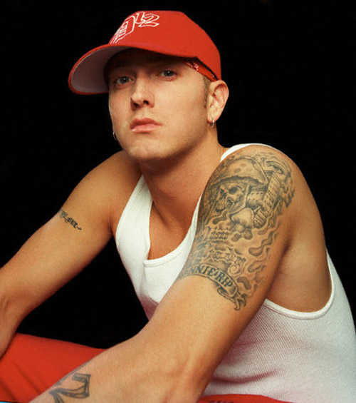 Eminem Onkel Ronnie R.I.P Sleeve Tattoo