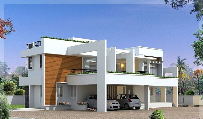 Moderne villa design