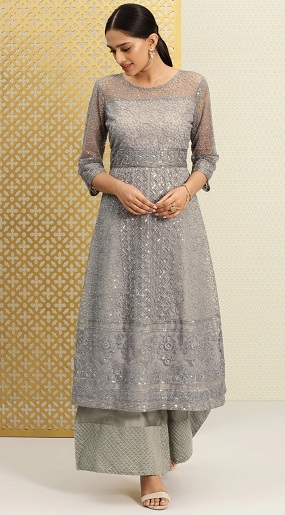 Designer Net Kurti By House of Pataudi