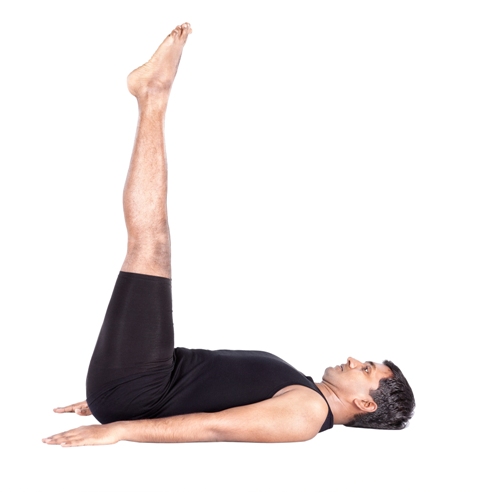 The Raised -Been Pose - Uttana Padasana Yoga Holdning