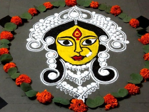 Otthonos Navratri Rangoli Design