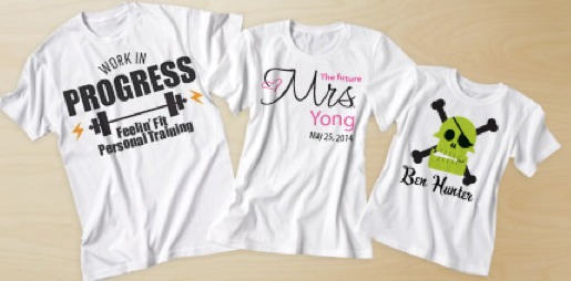 Tilpassede familie T -shirts