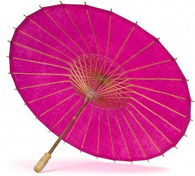 Rózsaszín kínai esernyő
