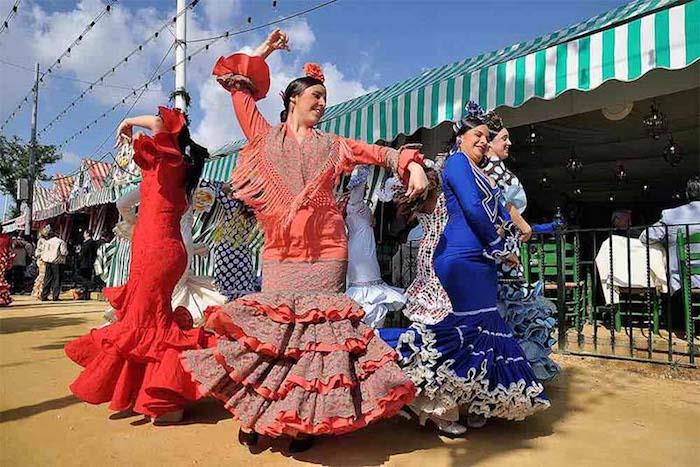 Flamenco -tanssin naiset