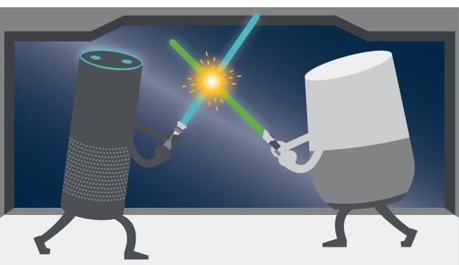 Google Home vs. Amazon Echo Mikä ääniavustaja on parempi kaiku vs. google assistentti star wars