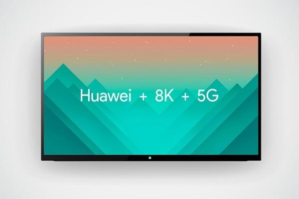 Huawei kehittää maailman ensimmäisen 5G 8K TV huawei + 8k + 5g television