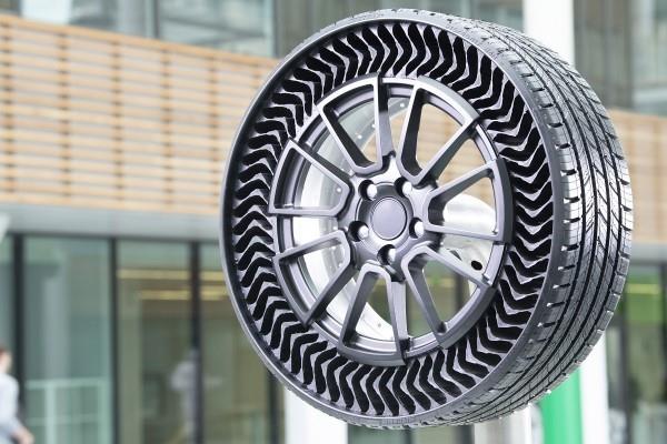 Michelin ja General Motors kehittävät ilmattomia renkaita michelinin uusista tweeleistä