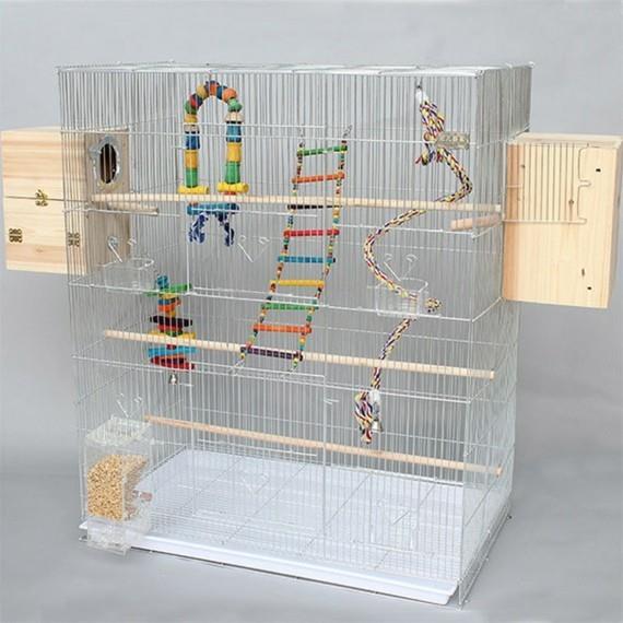 Budgie Playground Cage DIY lintulelut