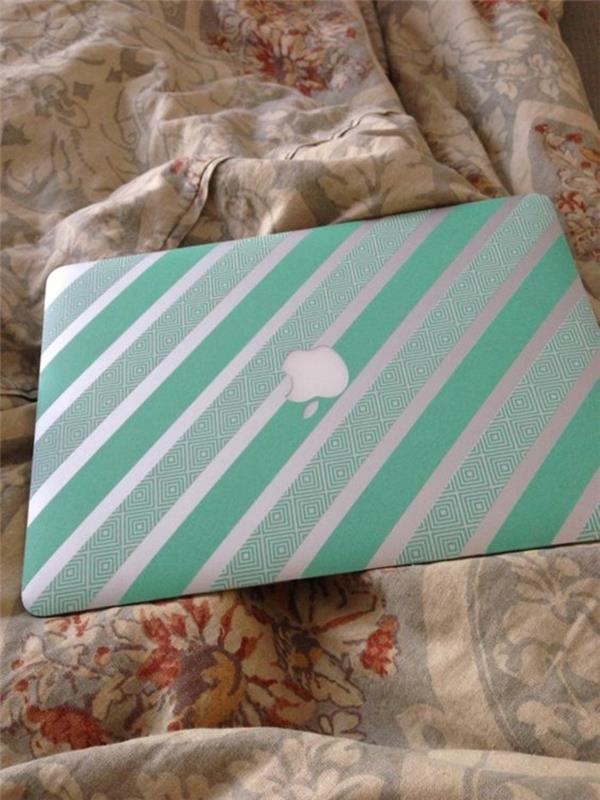 koristele omena macbook air washi -teipillä