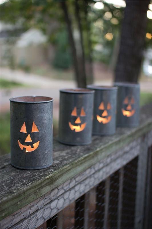 käsityöideat lyhdyt lyhdyt lyhdyt valkoiset diy -ideat halloween -koristeideat