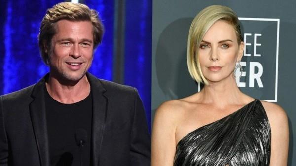 brad pitt ja charlize theron rakastuneina