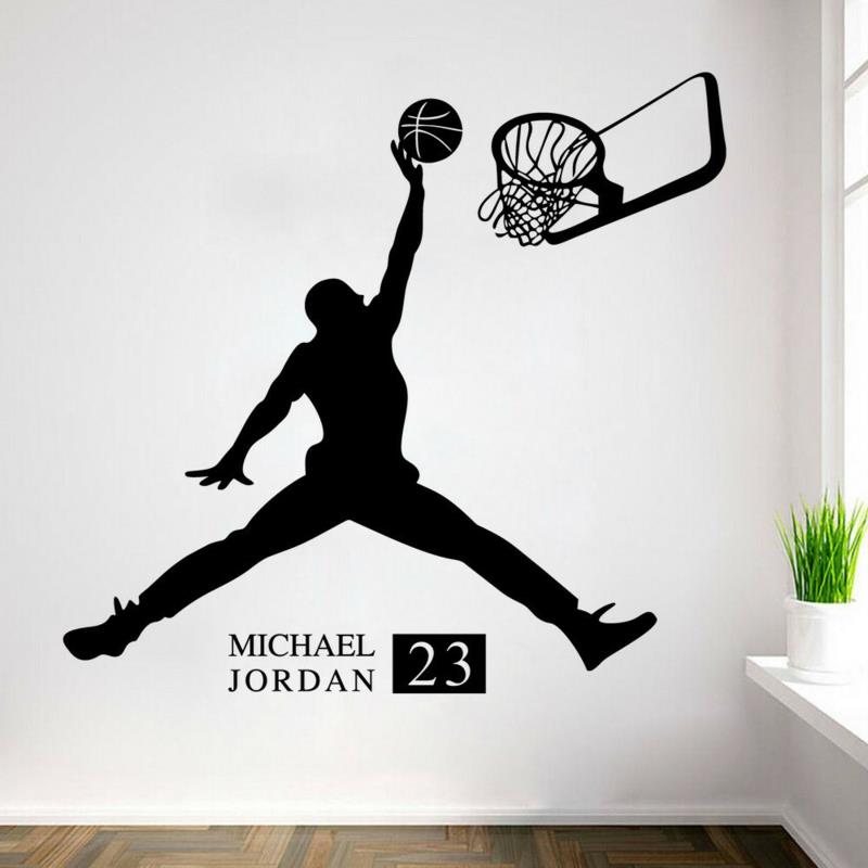 viileät seinä tatuoinnit Michael Jordan seinä tatuoinnit