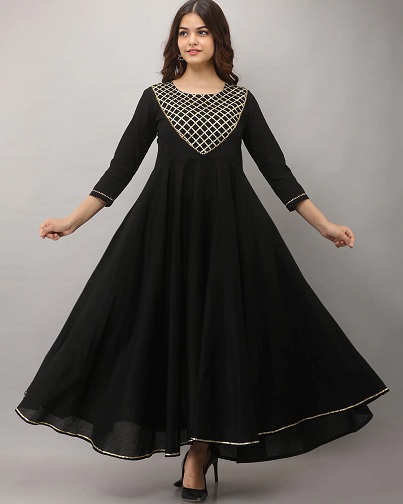 Cotton Frock Style Kurtis