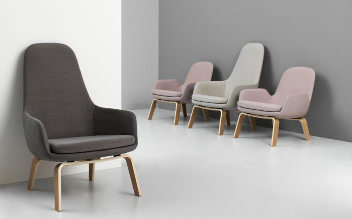 saksalainen designpalkinto nojatuoli aikakauden lounge normann Copenhagen