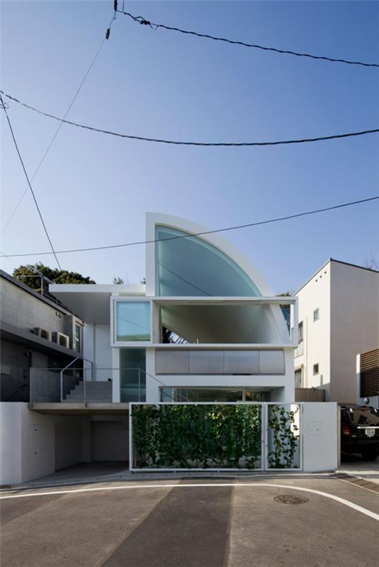 japanilainen arkkitehtuuri shigeru ban house nykyaikainen