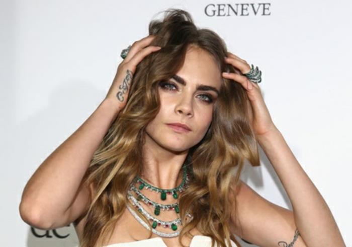 romanttiset leikkaukset julkkikset cara delevingne hiukset