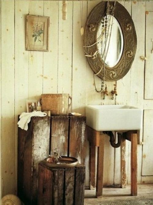 maalaismainen kylpyhuone design pesuallas neliöjalat