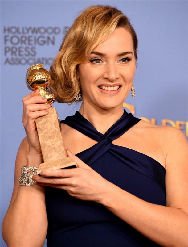 kauniit iltapuvut Golden Globes 2016 Kate Winslet