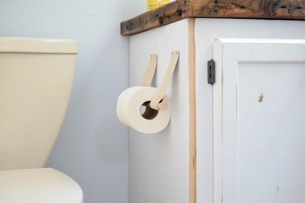 hyvin yksinkertainen diy-wc-paperipidike