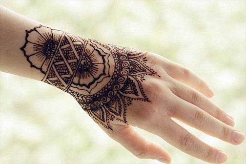 Tervező karkötő Mehndi Design